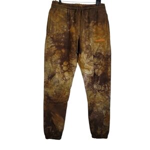 Talentless heavy 100% cotton Brown l Tye dye Forest Sweatpants